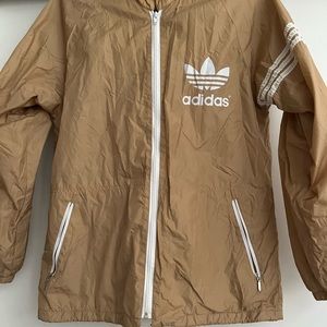 Oversized vintage adidas windbreaker